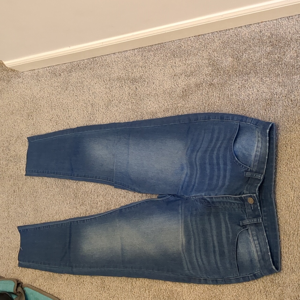 Frayed Skinny Jeans